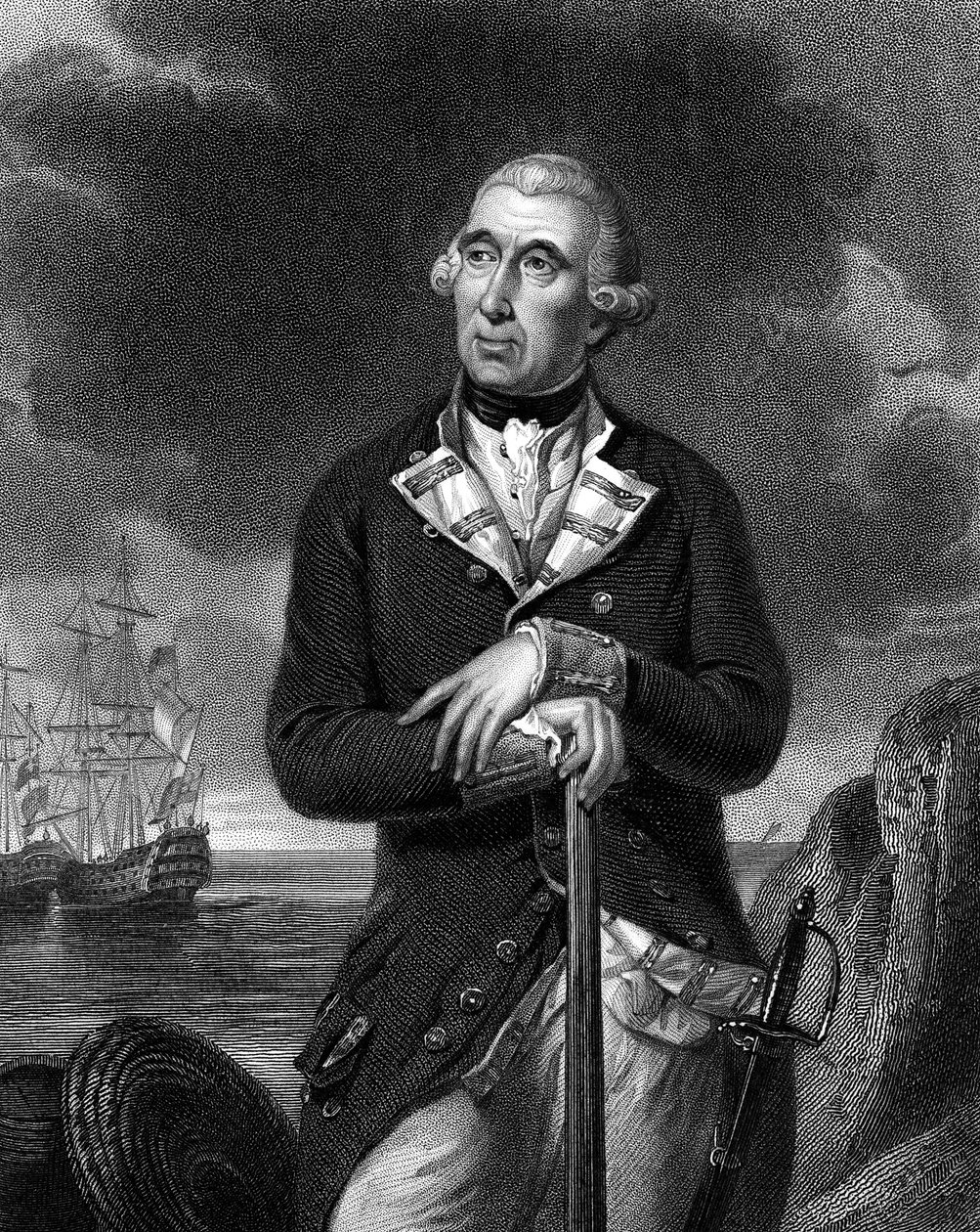 Richard Kempenfelt 1718-1782, engelsk søofficer af svensk afstamning af Unbekannt