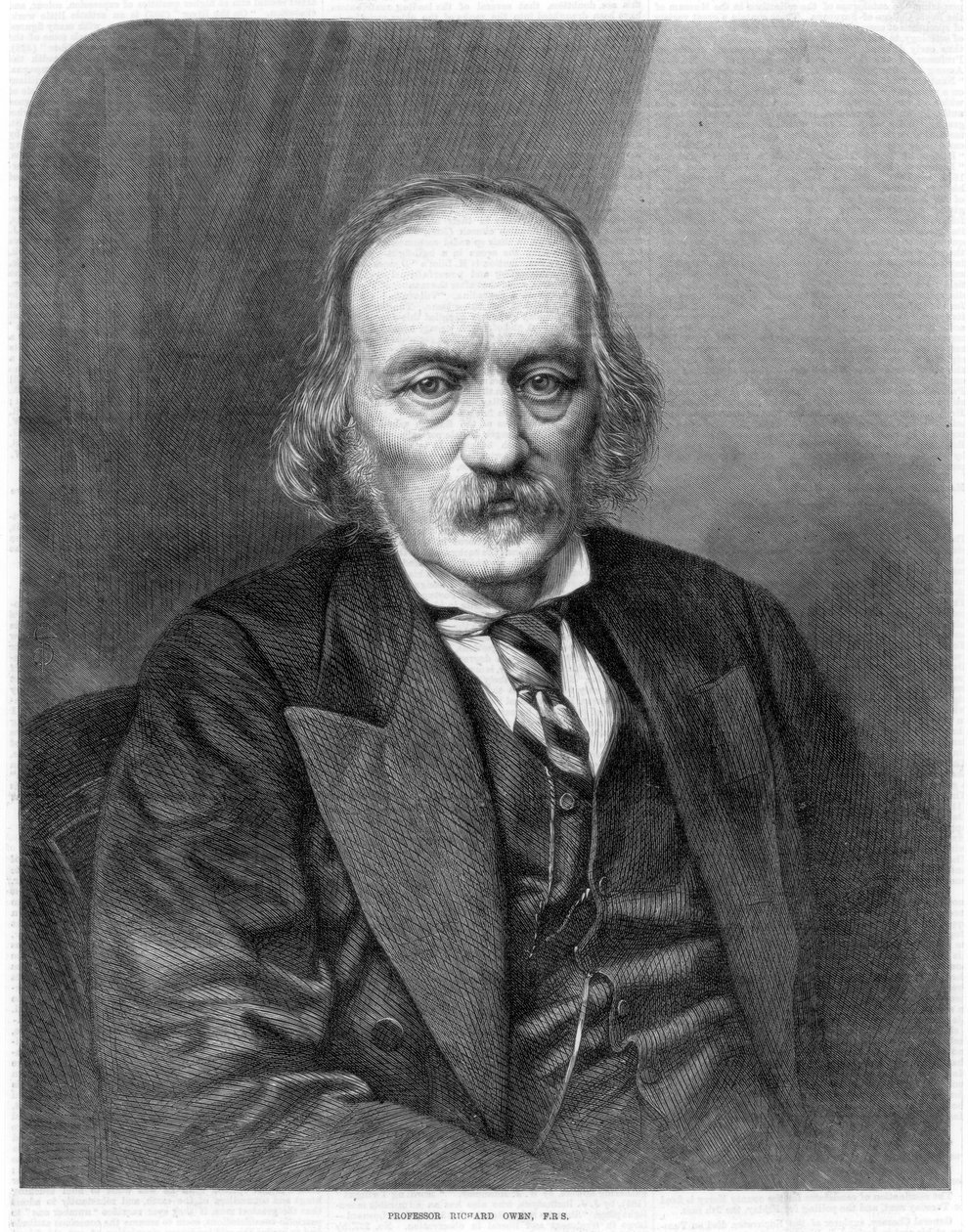 Richard Owen, engelsk anatom og palæontolog, 1872 af Unbekannt