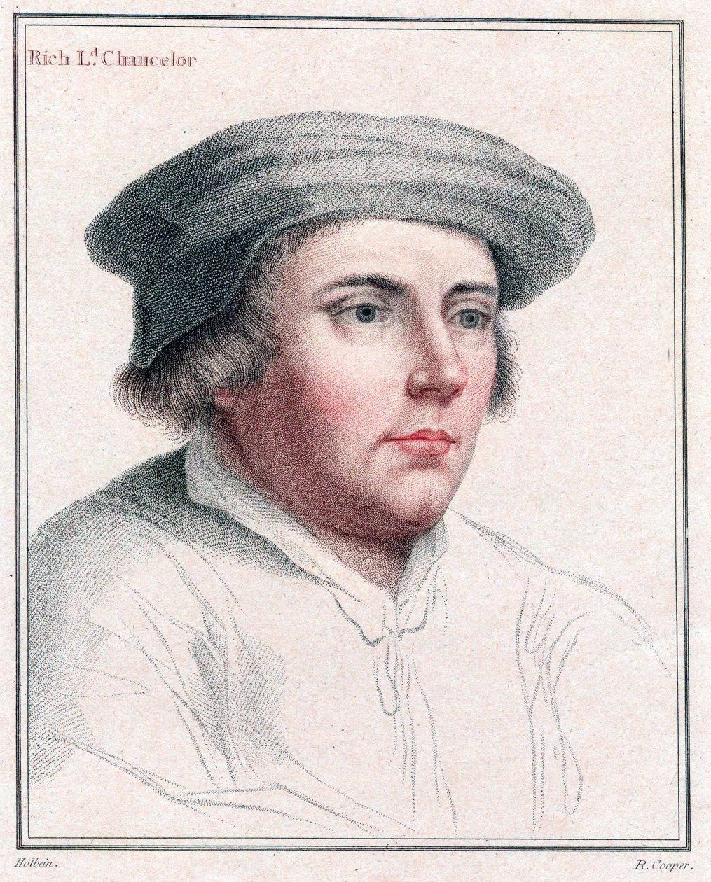 Richard Rich 1496-1567, engelsk advokat og statsmand af Unbekannt