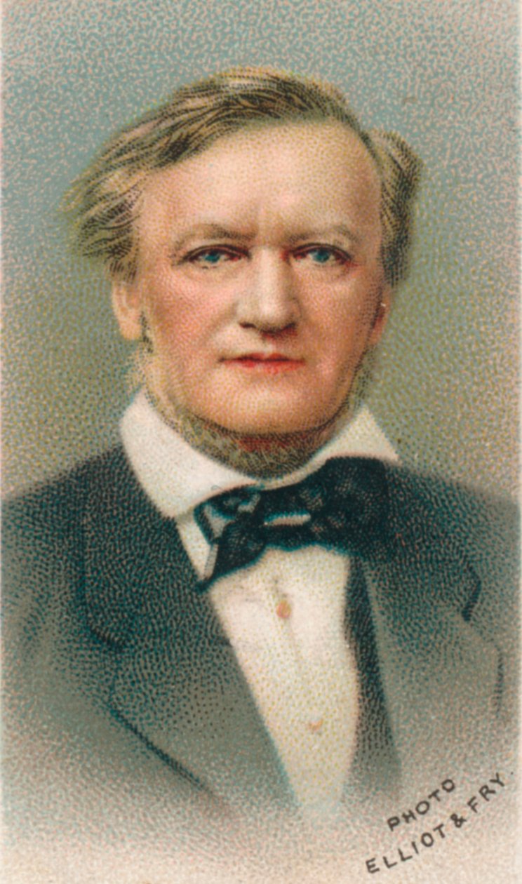 Richard Wagner 1813-1883, tysk komponist, dirigent og essayist, 1911 af Unbekannt