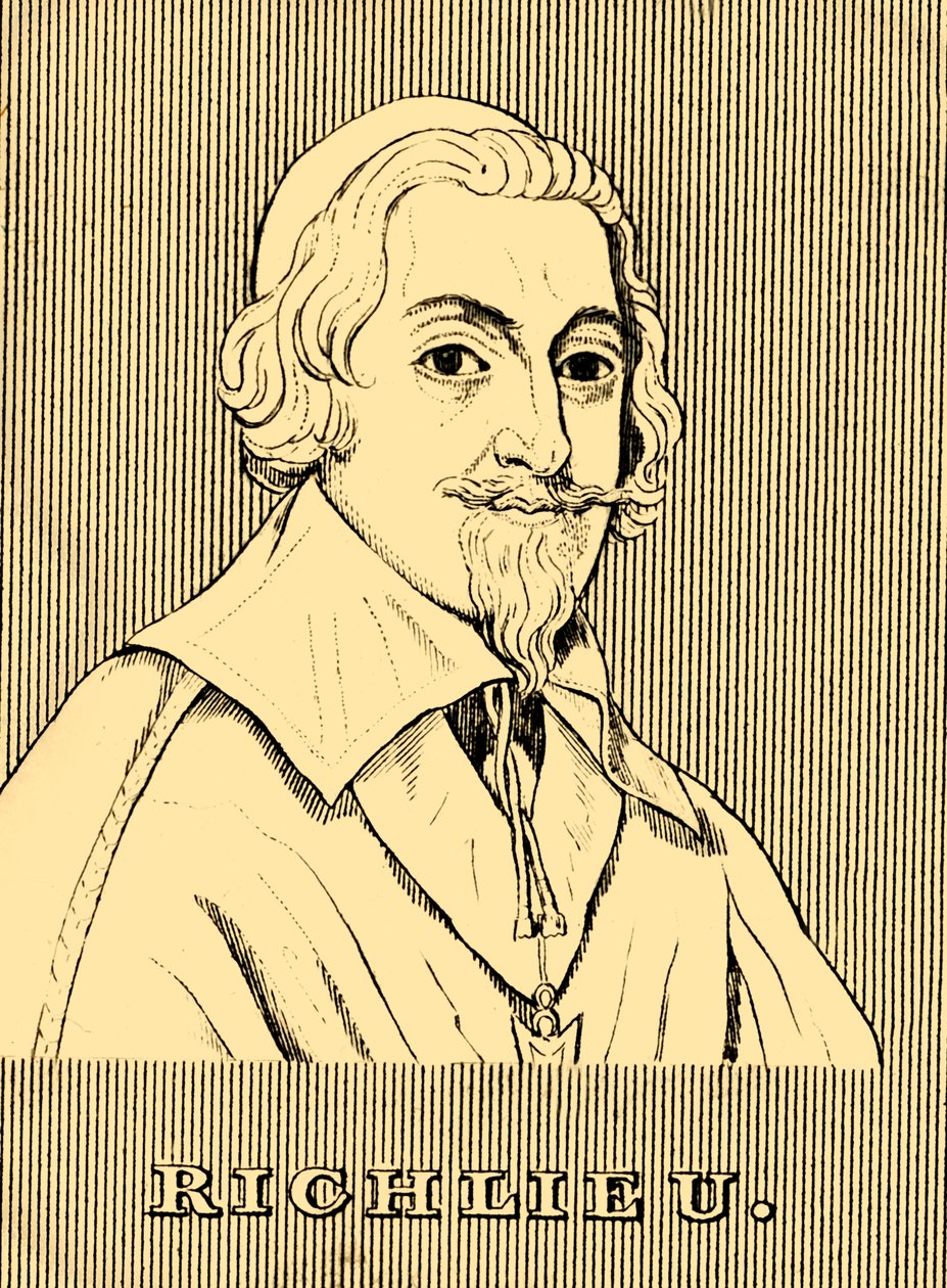 Richlieu, 1585-1642, 1830. af Unbekannt