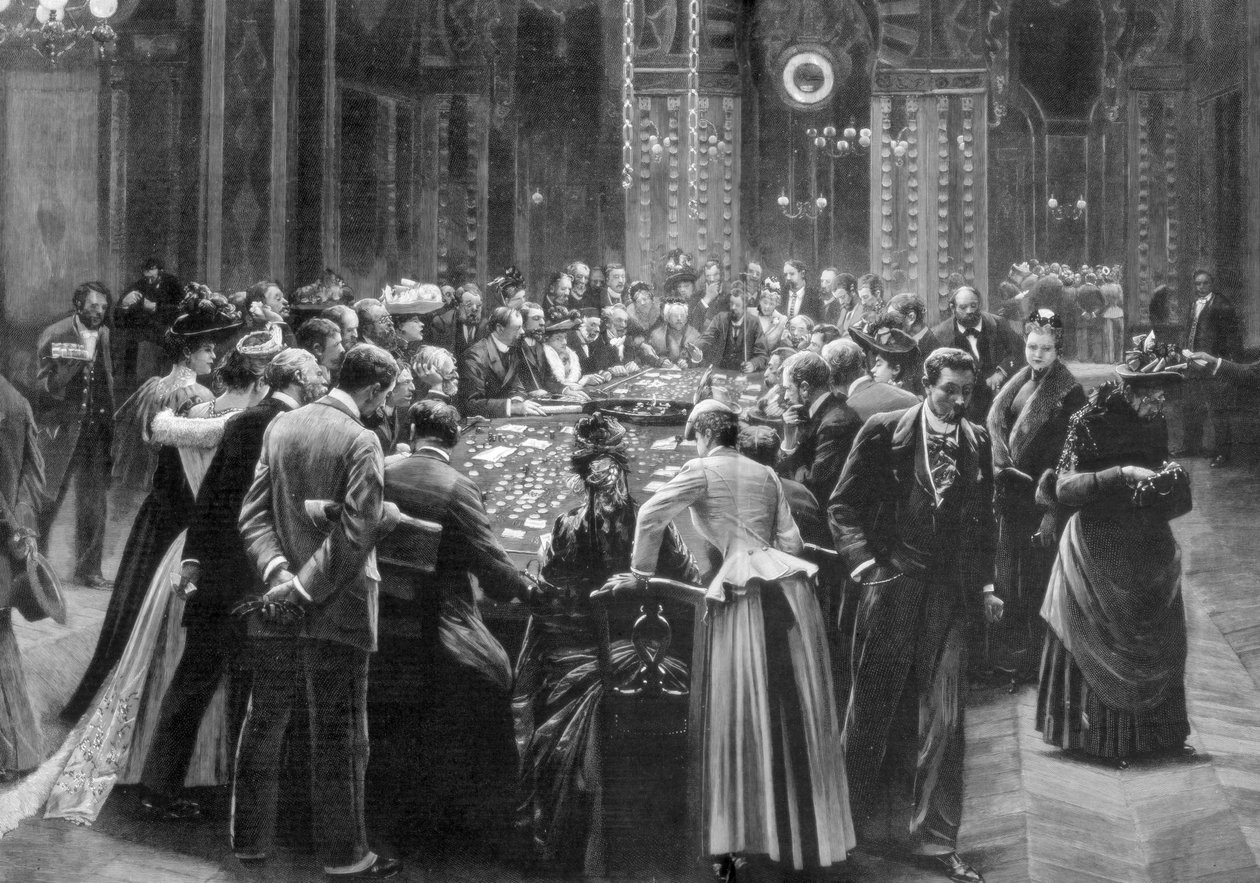 Intet går længere, spillelokalerne i Monte Carlo, Monaco, 1890 af Unbekannt