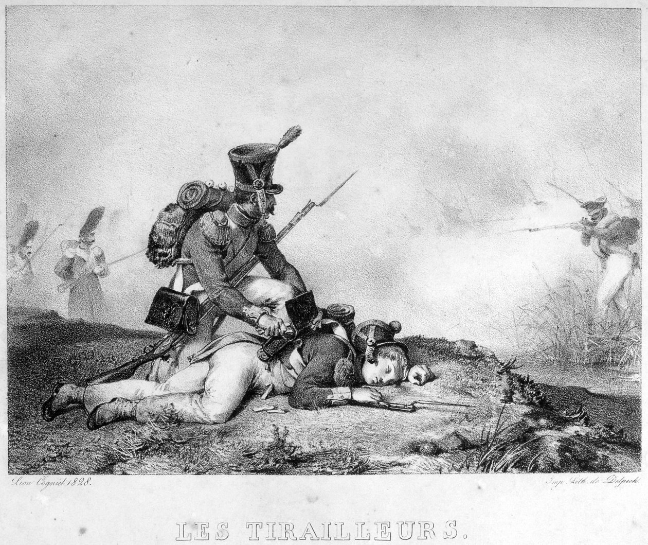 Riflemen, 1800-tallet af Unbekannt