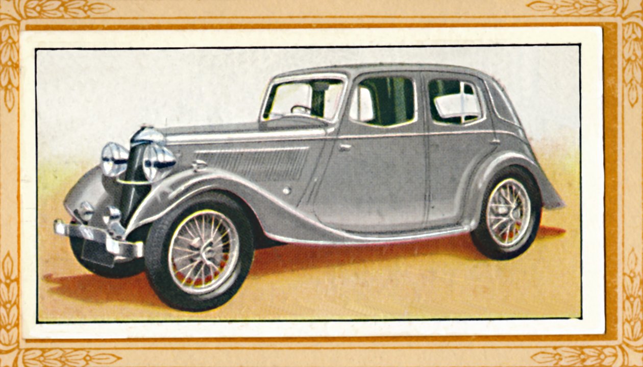 Riley 1 12-liters Falcon Saloon, c1936 af Unbekannt