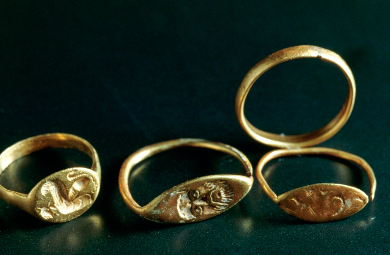 Ringe, smykker, Tunesien, c3rd-4th Century af Unbekannt