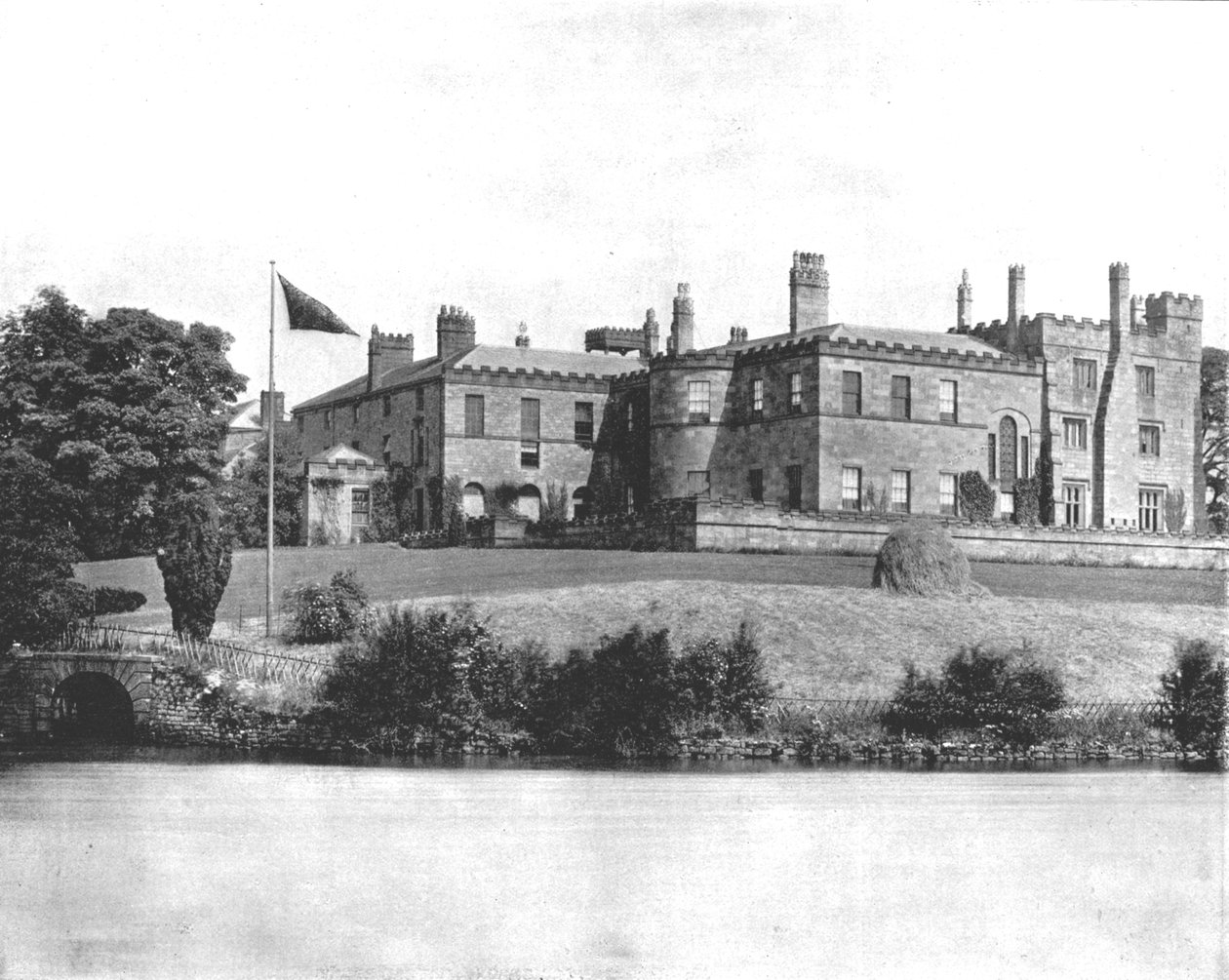 Ripley Castle, Yorkshire, 1894. af Unbekannt