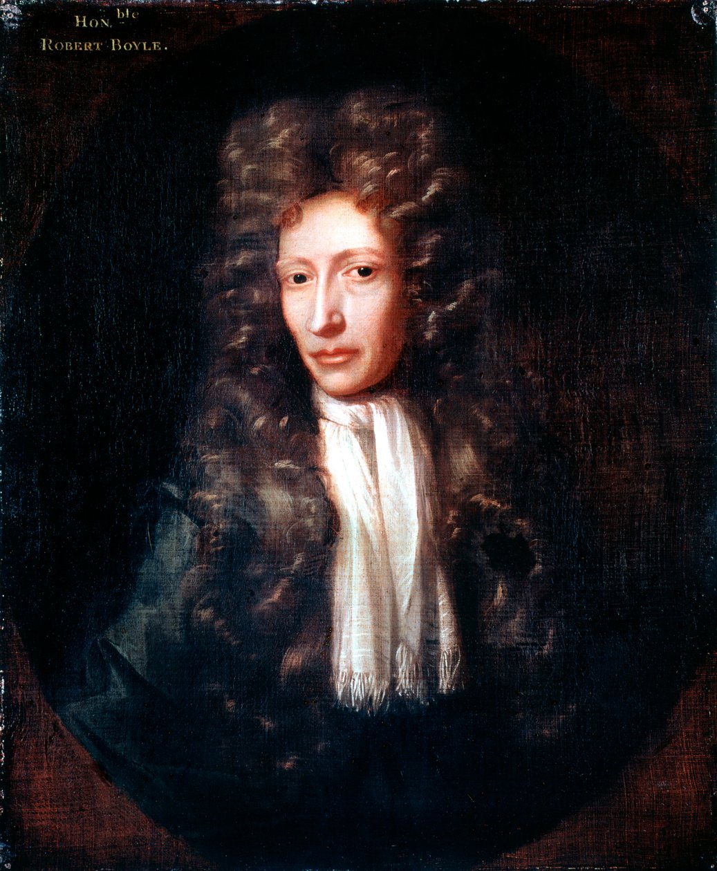 Robert Boyle, irsk født kemiker og fysiker, c1689-1690 af Unbekannt