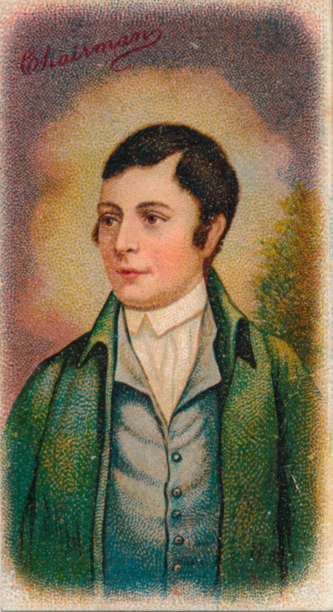 Robert Burns, skotsk digter 1759-1796, 1912 af Unbekannt