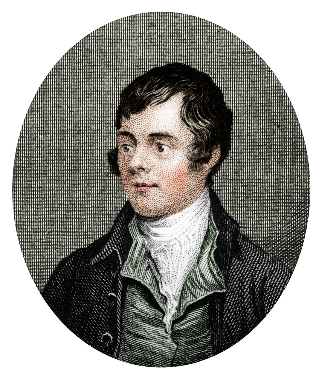 Robert Burns, skotsk digter, 1877 af Unbekannt