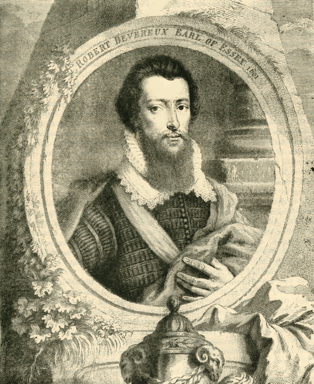 Robert Devereux, jarl af Essex, c1590-1600, 1890. af Unbekannt