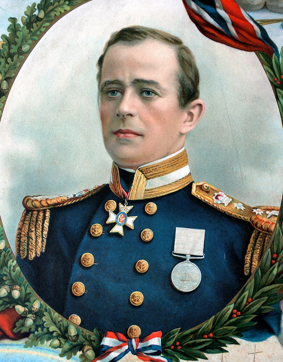 Robert Falcon Scott, britisk opdagelsesrejsende i Antarktis, 1914 af Unbekannt
