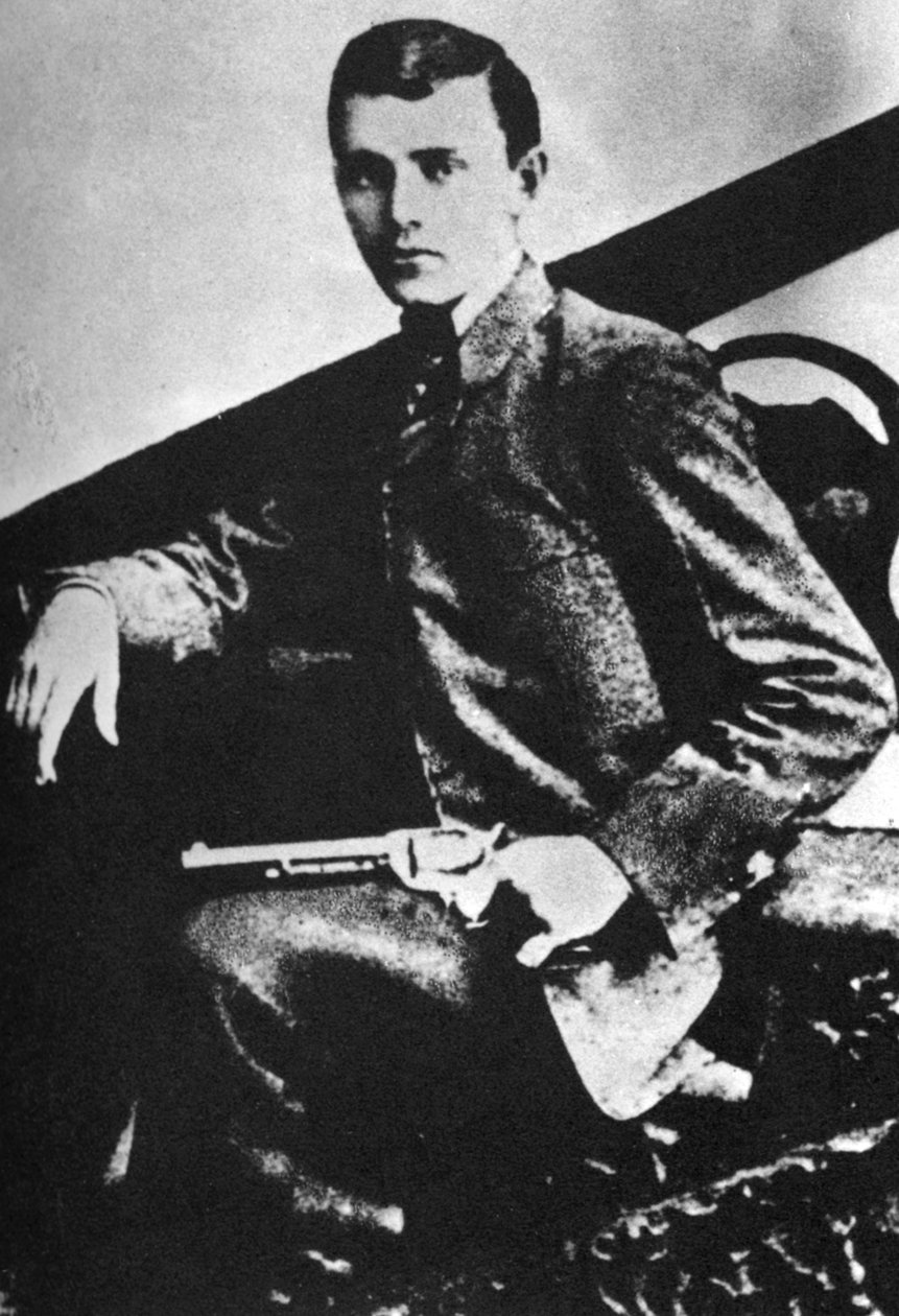 Robert Ford, morderen af den fredløse Jesse James, c1880