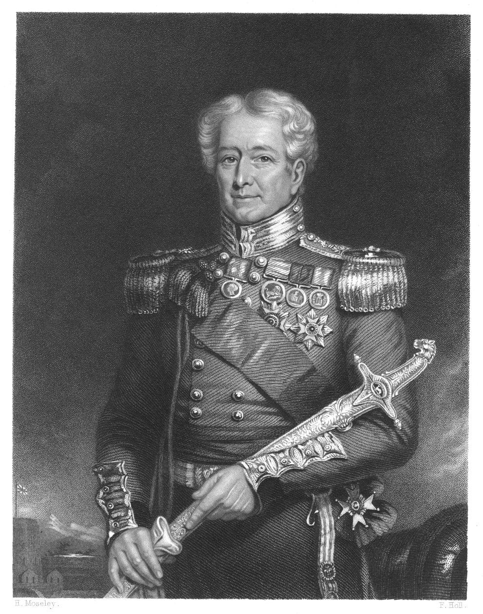 Robert Henry Sale, c1845 af Unbekannt