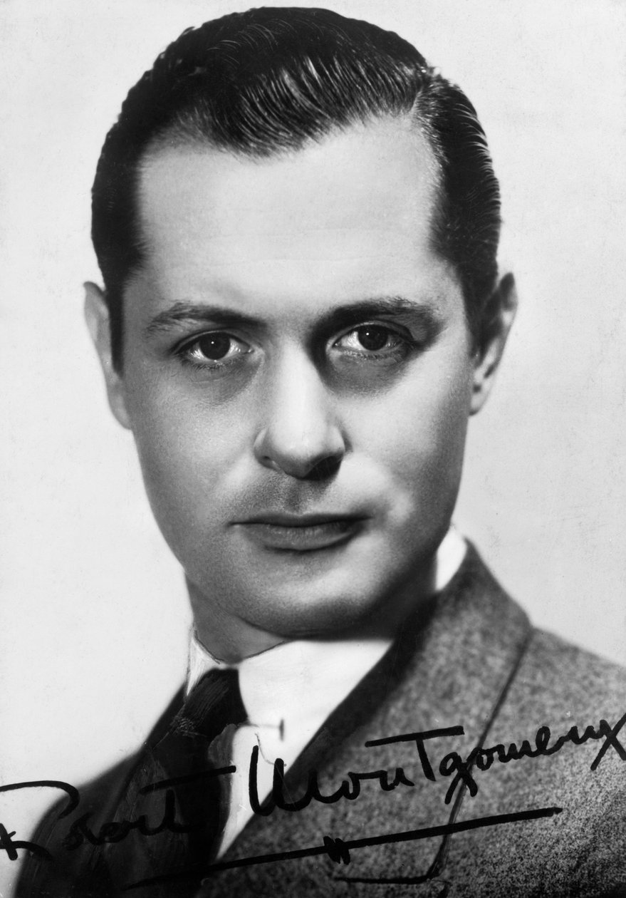 Robert Montgomery 1904-1981, amerikansk skuespiller og instruktør, c1930