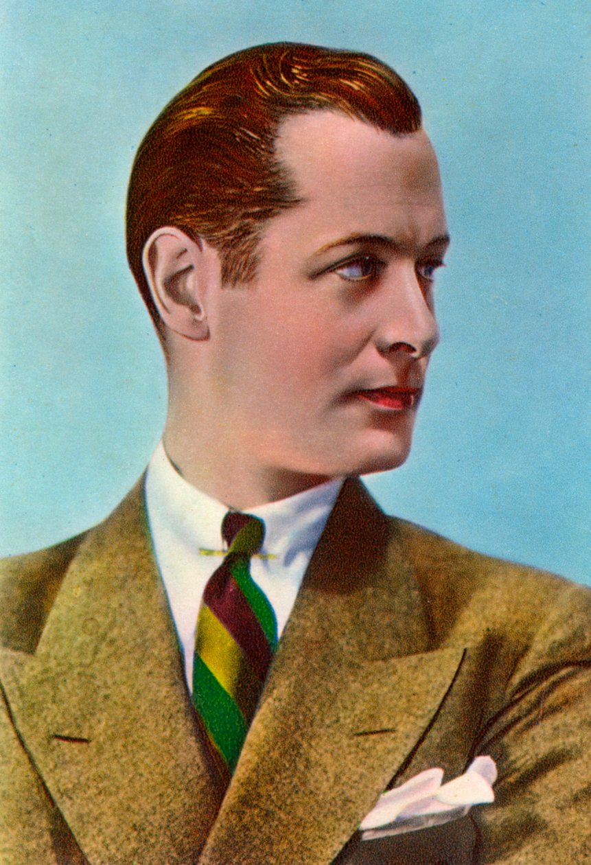 Robert Montgomery 1904-1981, amerikansk skuespiller og instruktør, begyndelsen af det 20. århundrede af Unbekannt