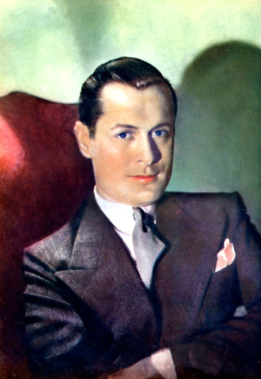 Robert Montgomery, amerikansk skuespiller og filminstruktør, 1934-1935 af Unbekannt