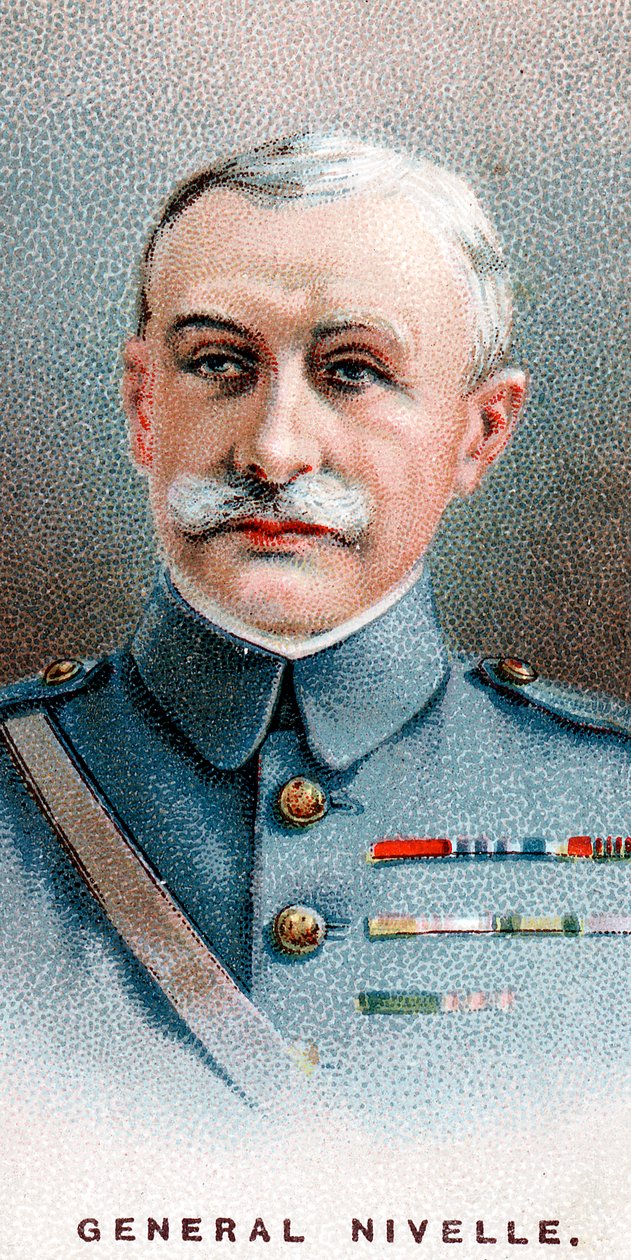 Robert Nivelle, fransk general, 1917 af Unbekannt