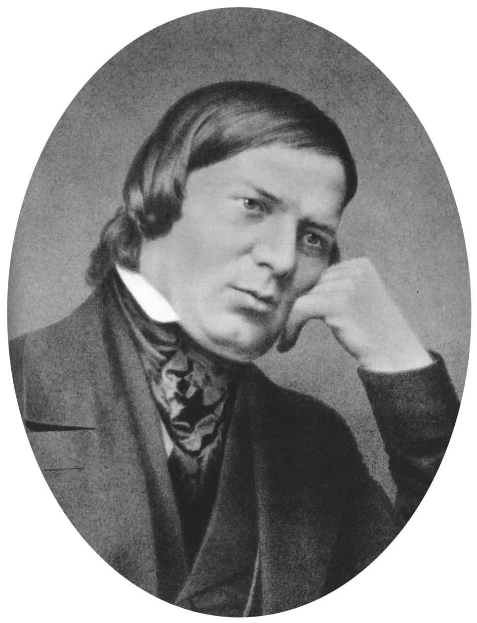 Robert Schumann 1810-1856 var en tysk komponist, æstet og indflydelsesrig musikkritiker af Unbekannt