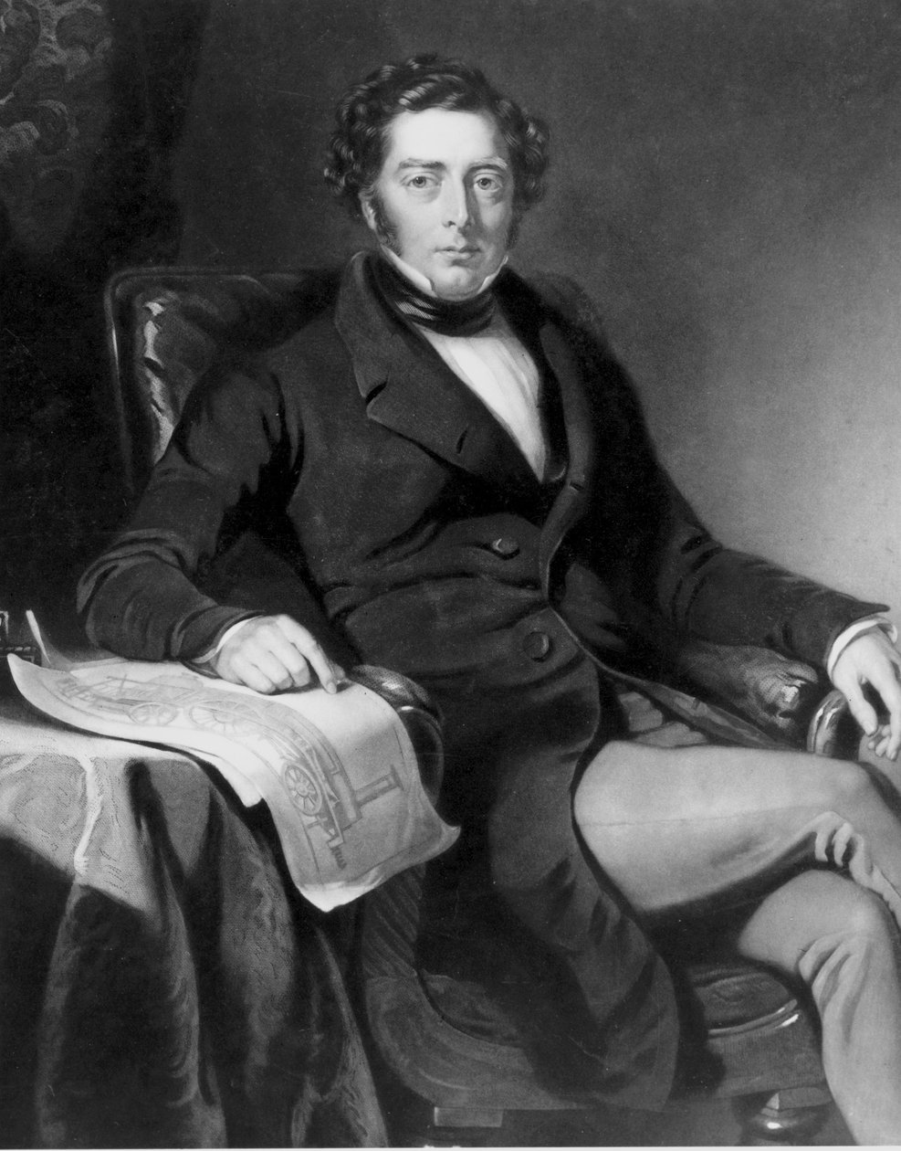 Robert Stephenson, engelsk mekanik- og konstruktionsingeniør af Unbekannt