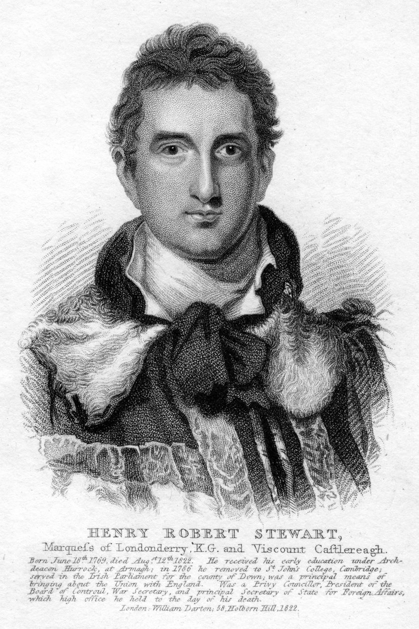 Robert Stewart, 1. markis af Londonderry, 1822 af Unbekannt