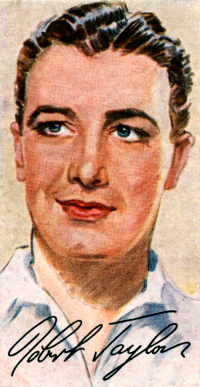 Robert Taylor, 1911-1969, amerikansk skuespiller, 20. århundrede af Unbekannt