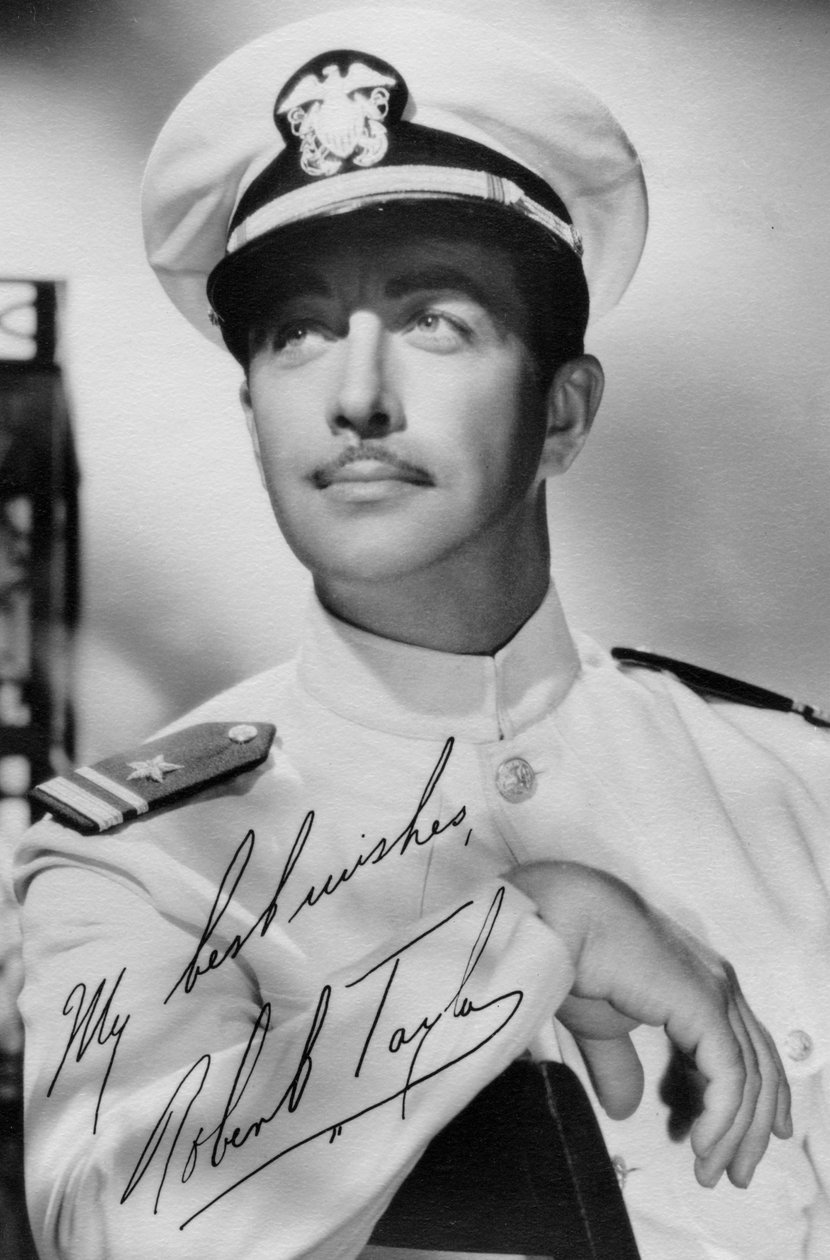 Robert Taylor 1911-1969, amerikansk skuespiller, c1940