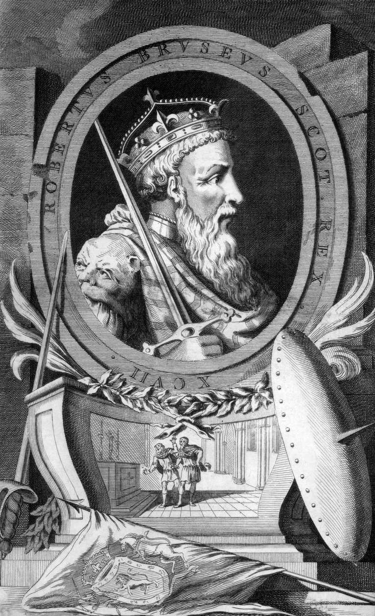 Robert the Bruce, konge af Skotland, 1749 af Unbekannt