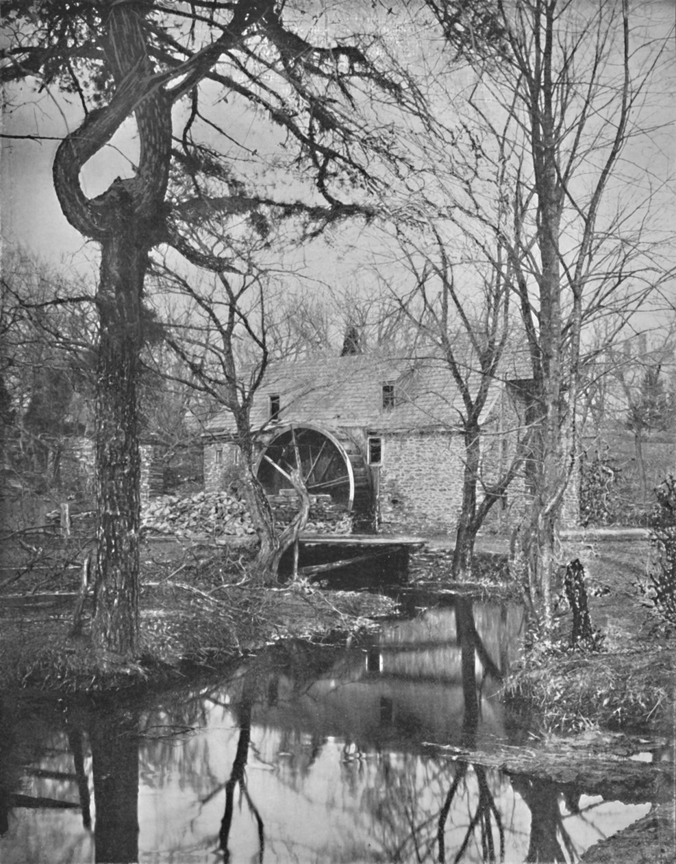 Roberts Mill i Pennsylvania, 1800-tallet af Unbekannt
