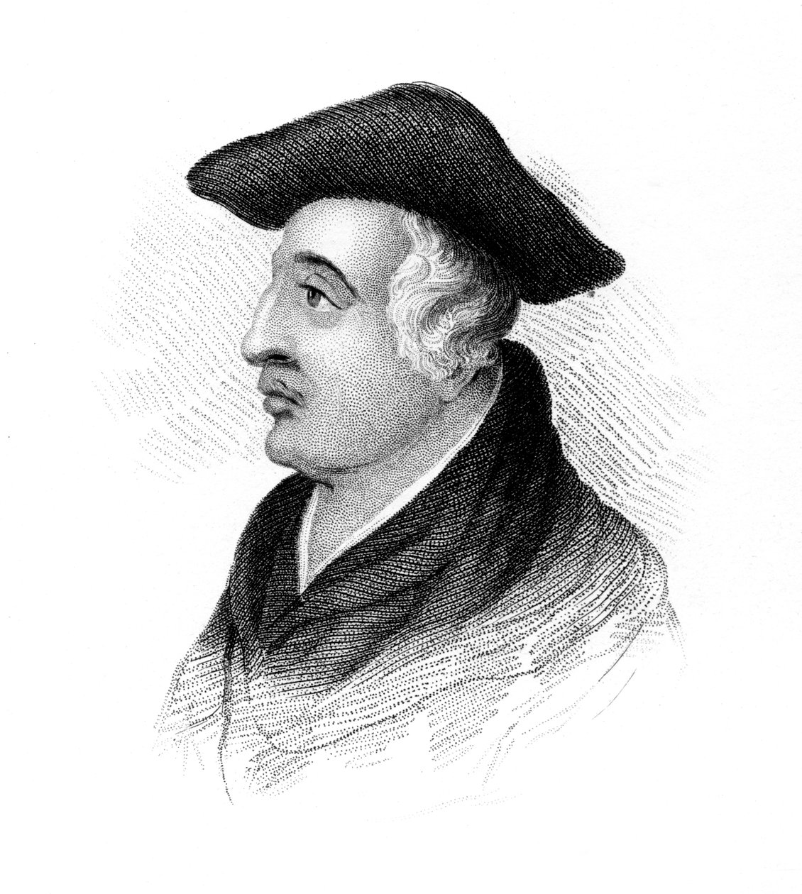 Roger Bacon, engelsk franciskanerbror og filosof fra det 13. århundrede, c1850 af Unbekannt