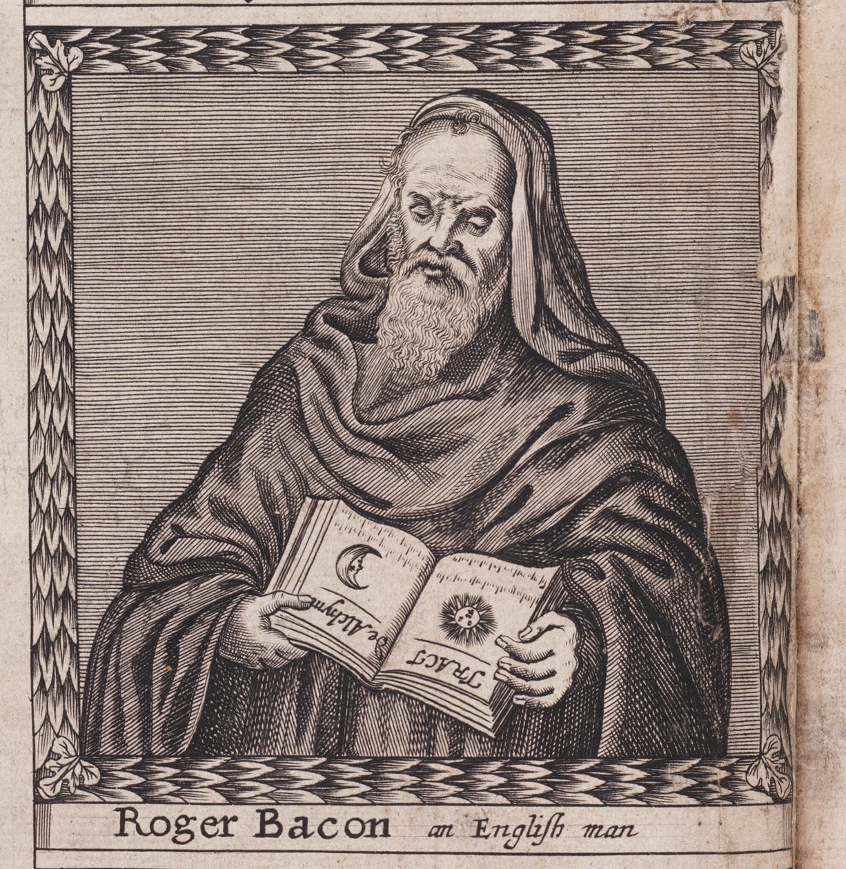 Roger Bacon Fra: The Order of the Inspirati, 1659 af Unbekannt