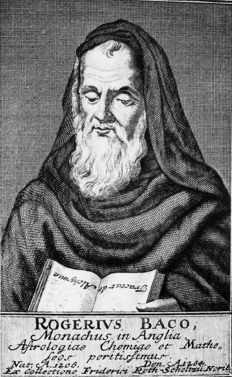 Roger Bacon, filosof og videnskabsmand, 1786 af Unbekannt