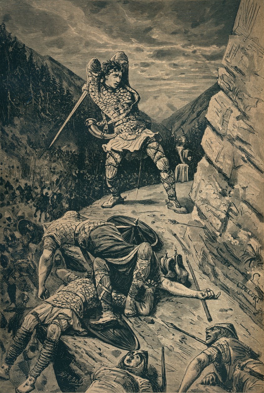 Roland, helten fra Frankrigs Nationalepos, 1909 af Unbekannt