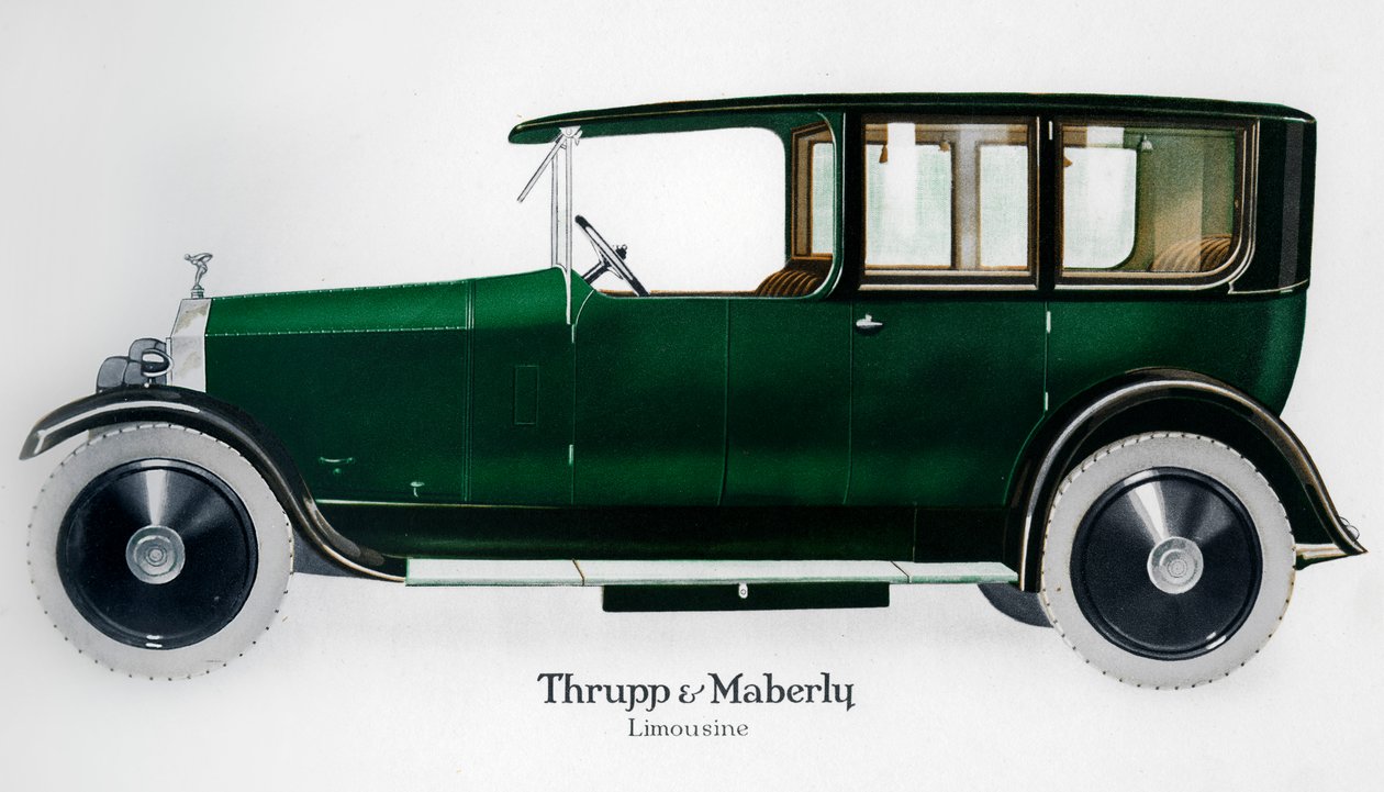 Rolls-Royce limousine, c1910-1929 af Unbekannt