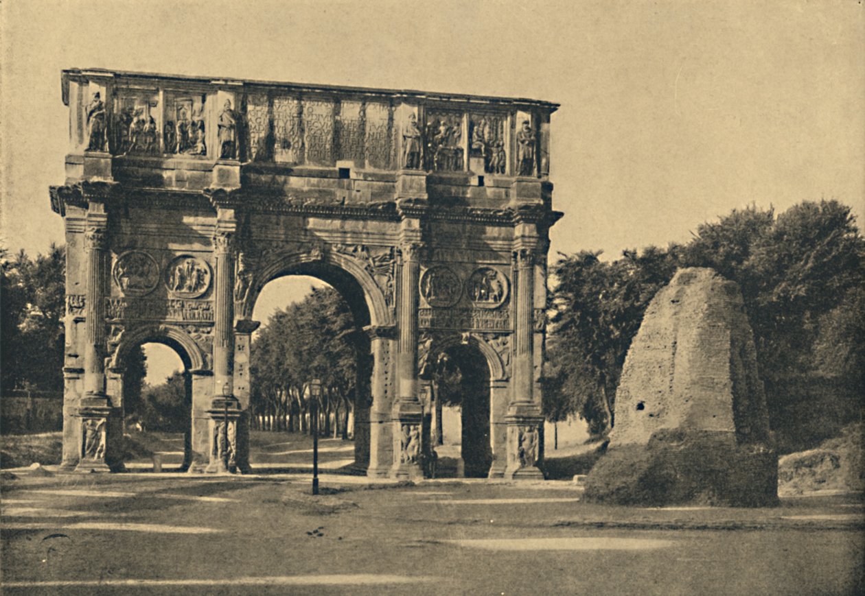 Roma - Konstantins bue 315 e.Kr., 1910 af Unbekannt