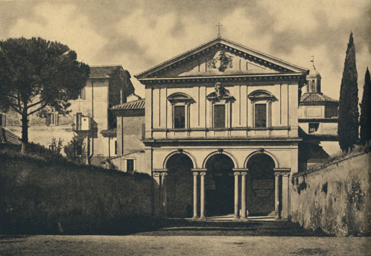 Roma - Basilica of S. Sebastian på Appian Way, 1910 af Unbekannt