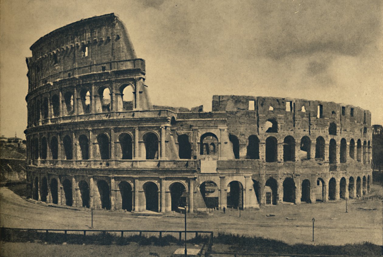 Roma - Flavisk Amfiteater kendt som Colosseum, 1910. af Unbekannt