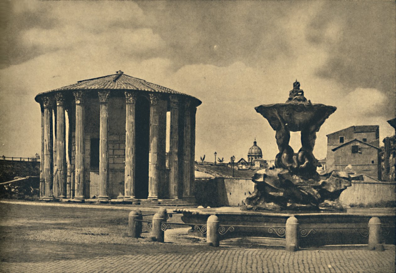 Rom - Piazza Bocca della Verita, 1910. af Unbekannt