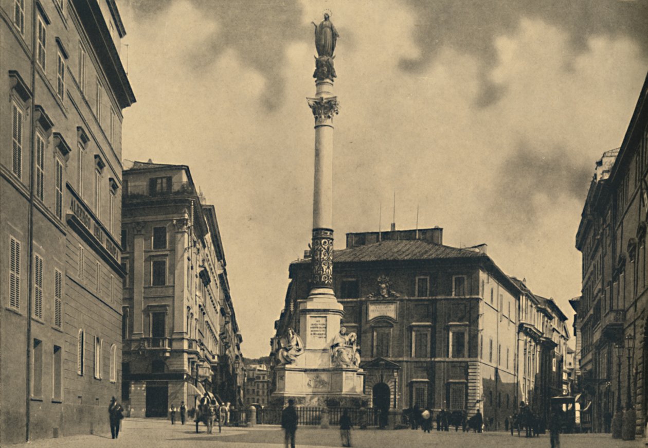 Rom - Spanske Trappe, 1910 af Unbekannt