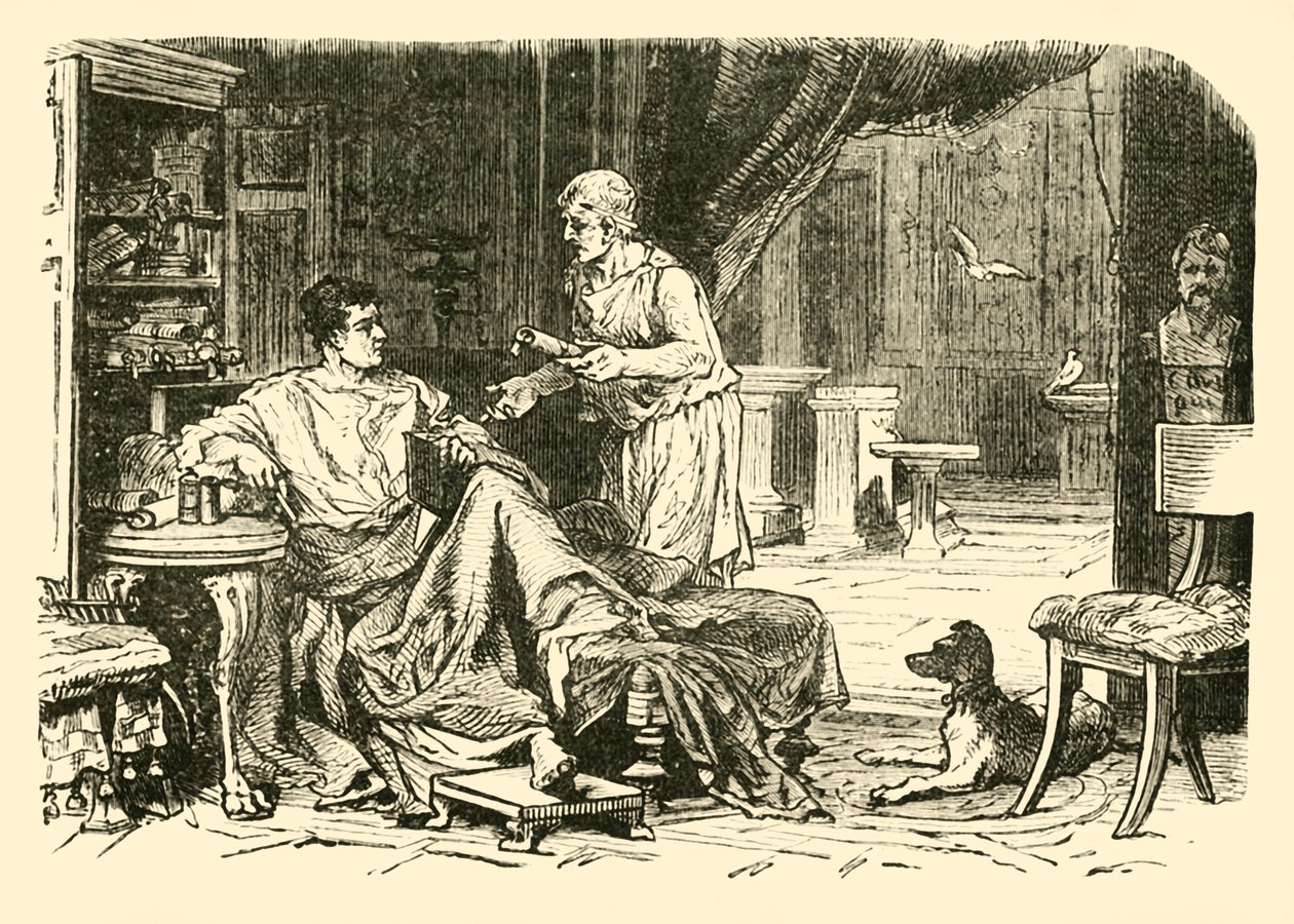 Romersk Studie, 1890. af Unbekannt