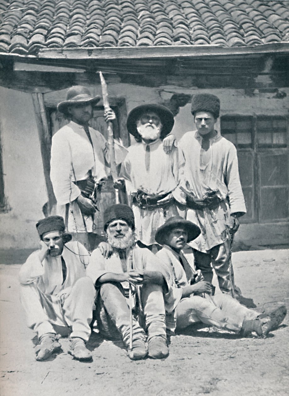 Rumænske bønder, 1912 af Unbekannt