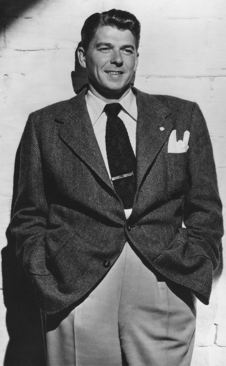 Ronald Reagan 1911-2004, 40. præsident for USA, c1940