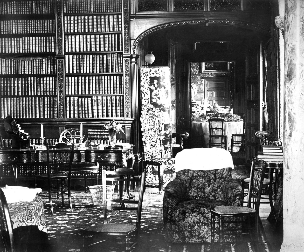 Værelse på Flete, c1882 af Unbekannt