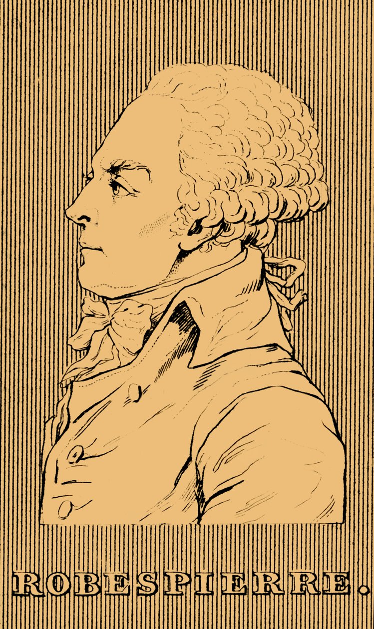 Robespierre, 1758-1794, 1830. af Unbekannt