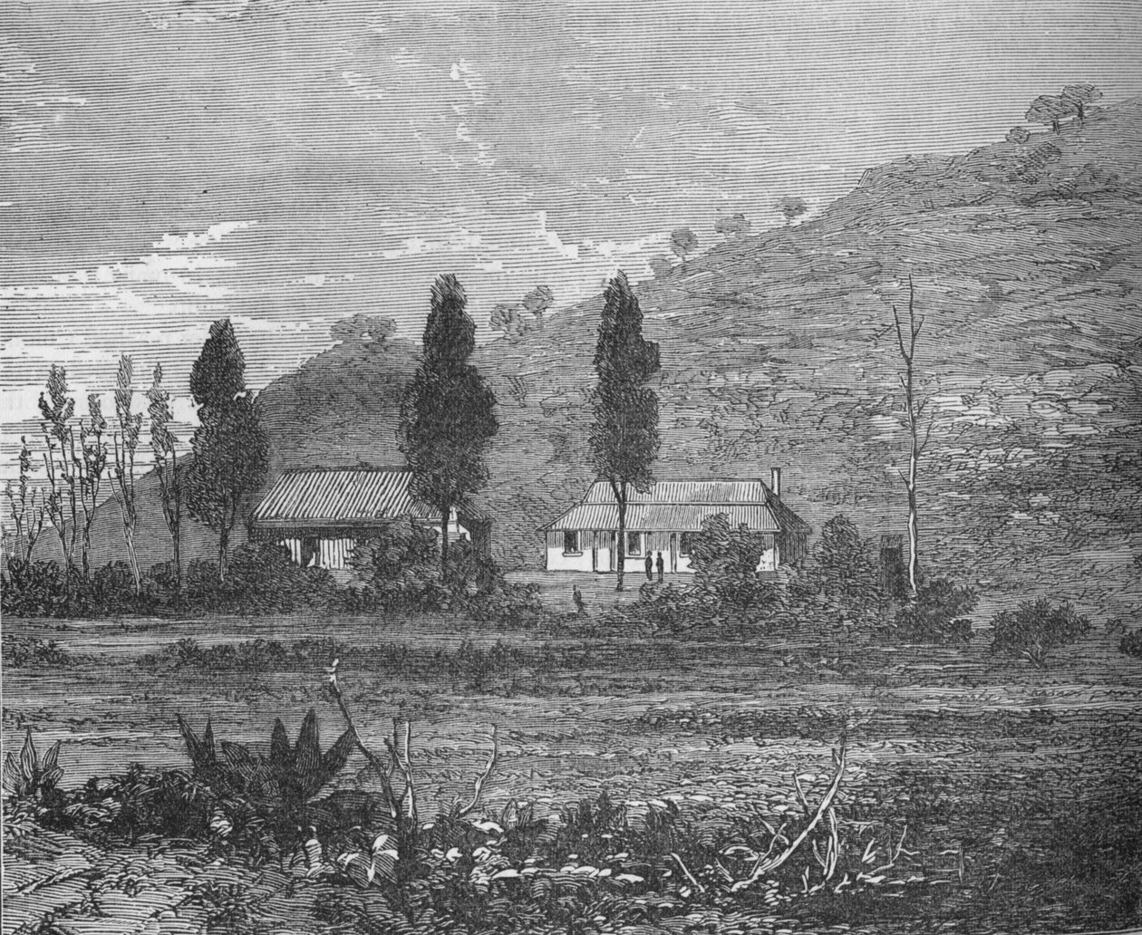 Rorkes Drift før Angrebet, 1879, c1880 af Unbekannt