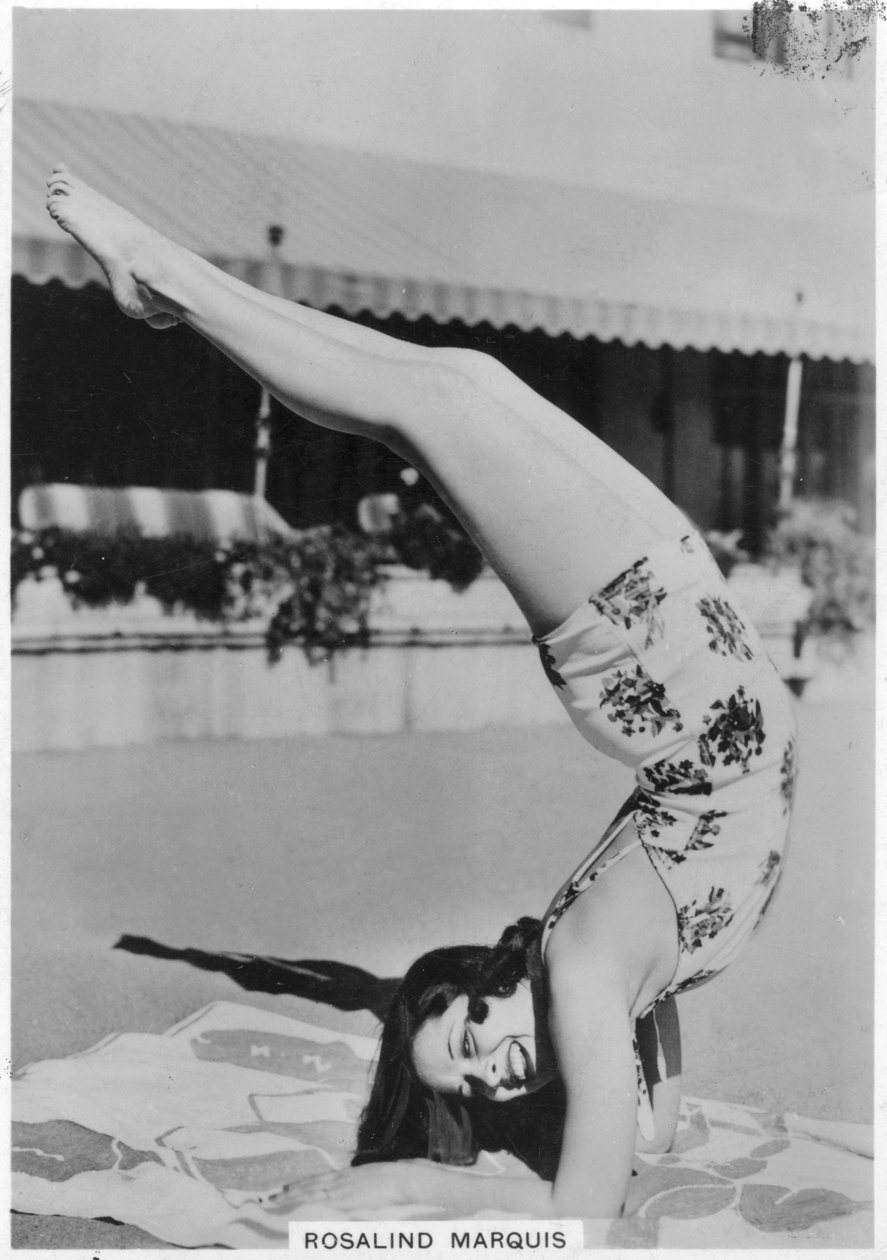 Rosalind Marquis, amerikansk filmskuespillerinde, 1938 af Unbekannt