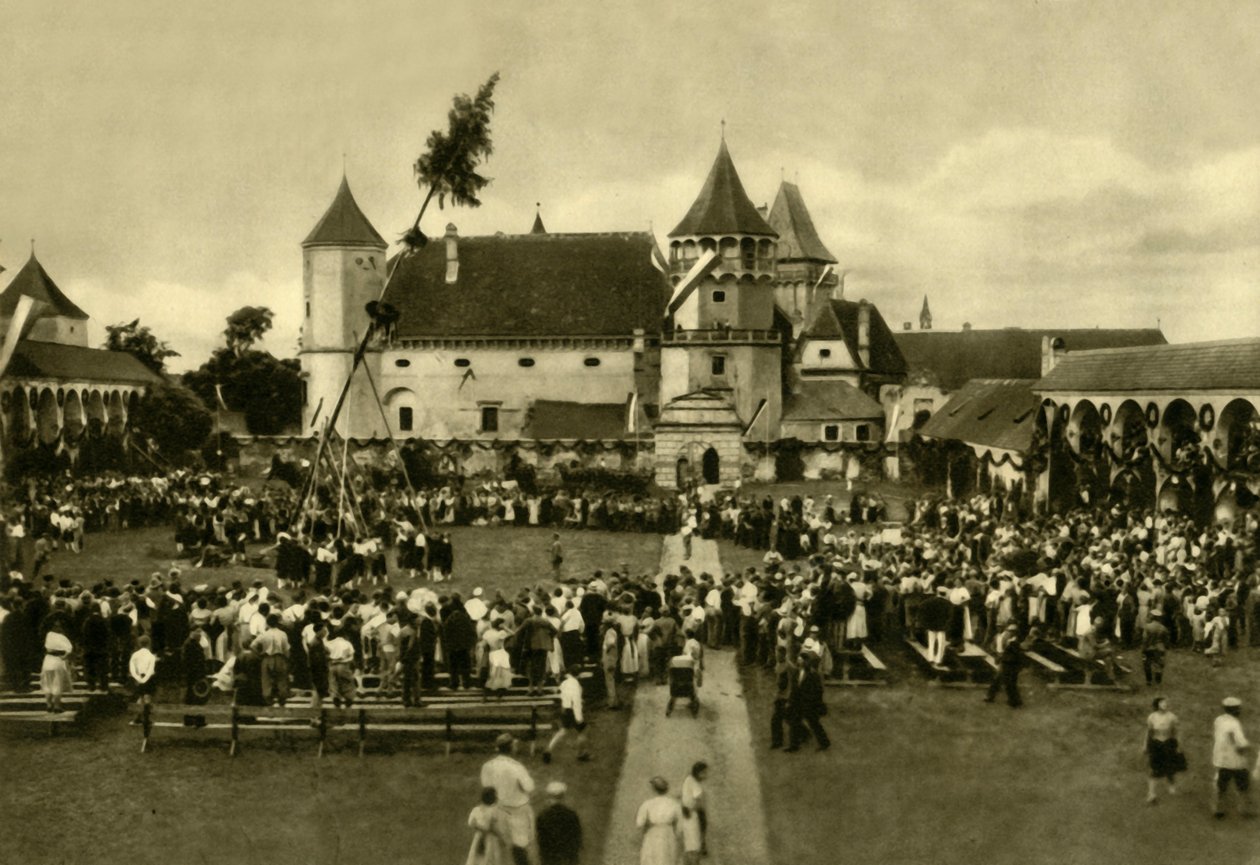 Rosenburg Slot, Nedre Østrig, c1935. af Unbekannt
