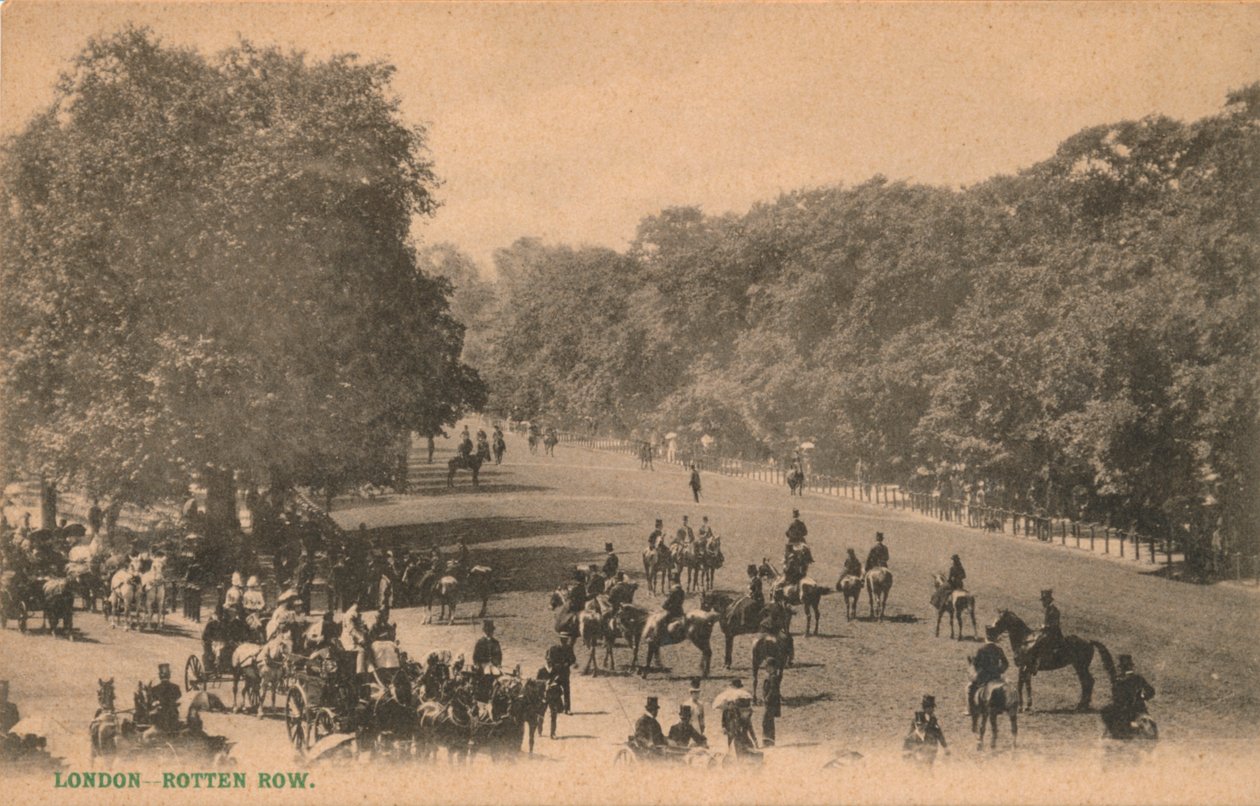 Rotten Row, London, c1900 af Unbekannt