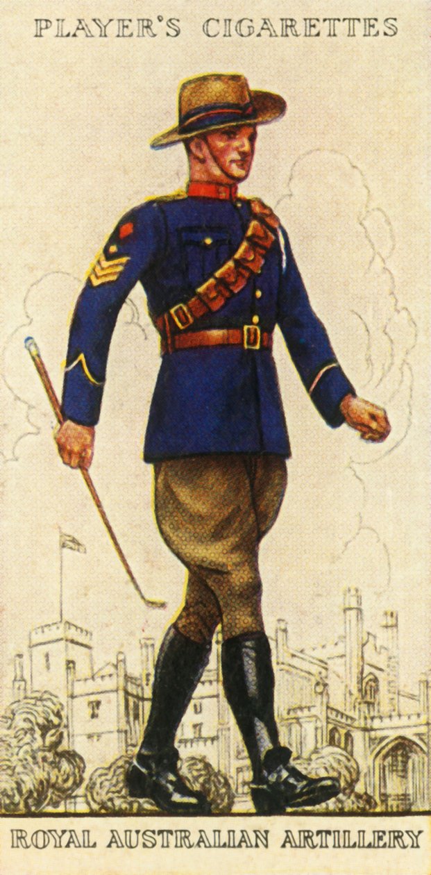 Royal Australian Artillery, 1936. af Unbekannt