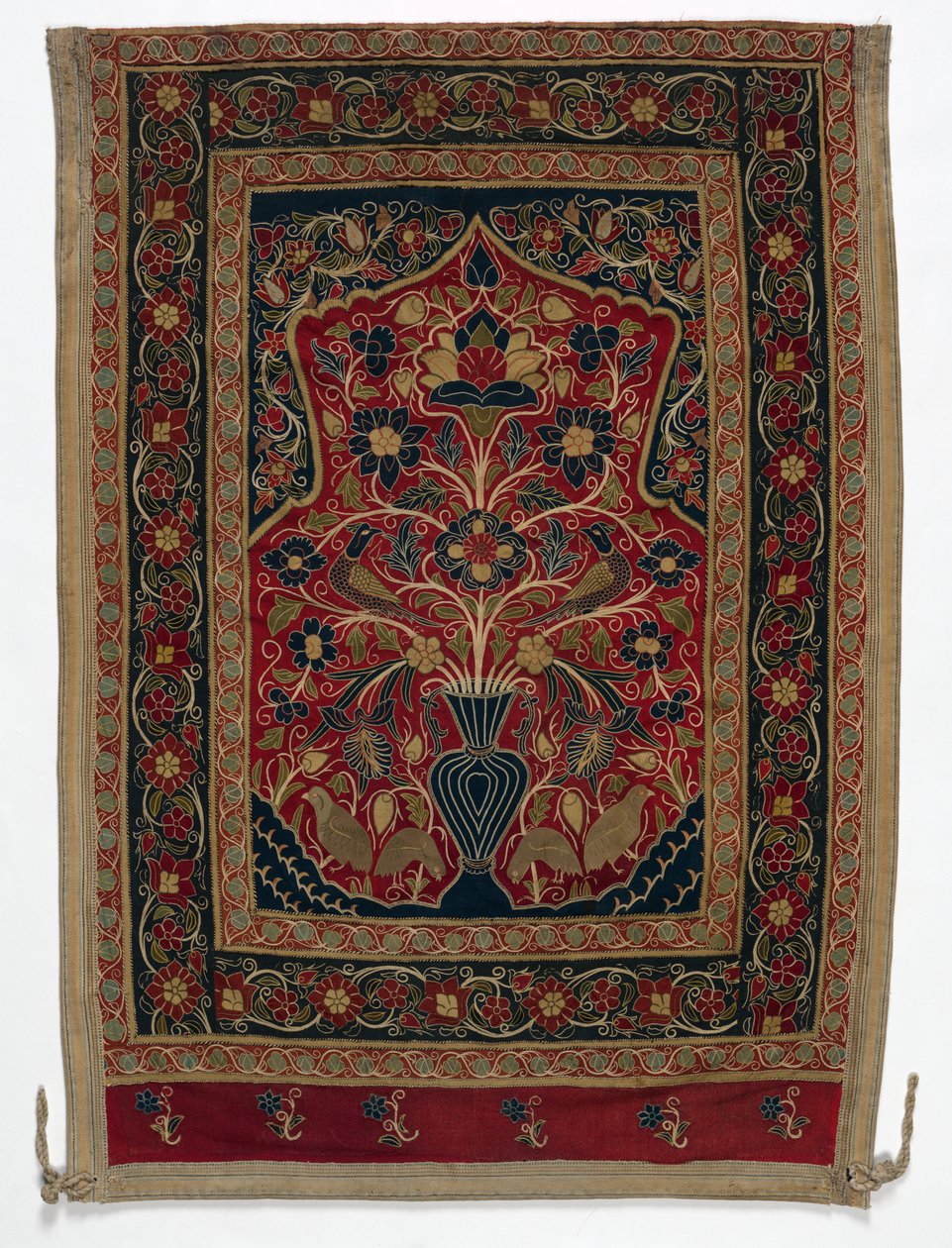 Kongelig rundt telt lavet til Muhammad Shah vægpanel med ét panel B, 1834-1848. af Unbekannt
