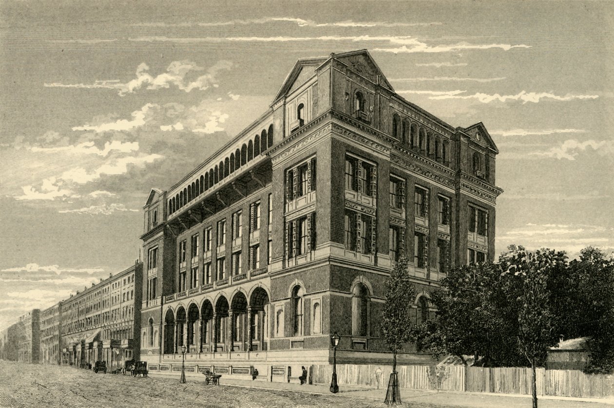 Royal School of Mines, South Kensington, c1876. af Unbekannt